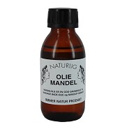 Mandelolie Koldpresset - 100 ml - Naturlig