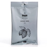 Cacao nips Criollo raw Økologisk - 80 gram - Biogan