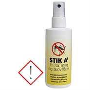 STIK A' Fri for myg og skovflåter - 100 ml - Stik A