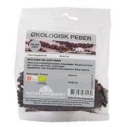 Peber sort hel Økologisk - 75 gram - Natur Drogeriet