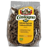 Boghvede Skruer Fuldkorn Økologisk  - 250 gram - Castagno