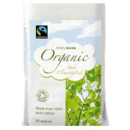 Store vatrondeller Baby Pads økologisk bomuld - 1 styk - Organic