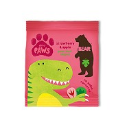 Dino Paws jordbær & æble Bear - 20 gram - Bear
