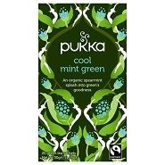 Cool mint Green te Økologisk - 20 br - Pukka 