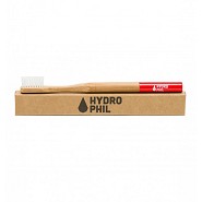 Tandbørste bambus rød - 1 styk - HydroPhil