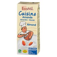 Mandel fløde cuisine Økologisk - 200 ml - Ecomil