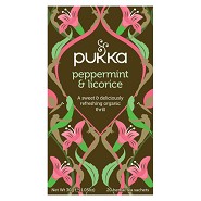 Peppermint & Licorice te Økologisk - 20 br - Pukka 