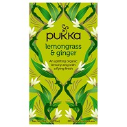 Lemongrass & Ginger te Økologisk - 20 br - Pukka 