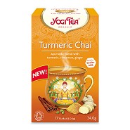 Turmeric Chai tea Økologisk - 17 breve - Yogi