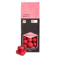 Hindbær mandler Økologisk - 80 gram - Økoladen