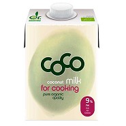 Kokosmælk Økologisk Coco milk for cooking - 500 ml - Dr. Martins