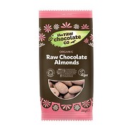 Mandler m. rå chokolade Økologisk Snack pack - 28 gram