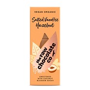 Vanoffe salted Hazelnut Økologisk Raw Chokolade - 38 gram