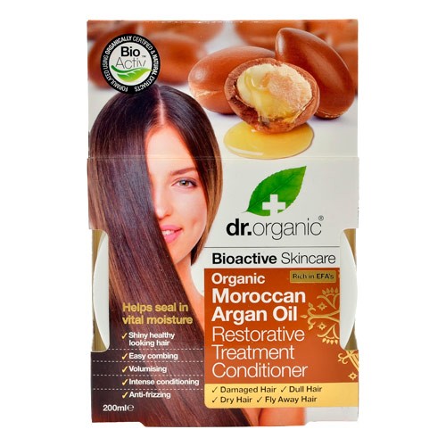 Hair treatment conditioner Argan - 200 ml - Dr. Organic