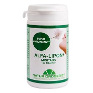 Alfa-Lipon+ minitabs - 120 tabletter - Natur Drogeriet