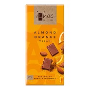 Almond orange   Økologisk  - 80 gram - Ichok 