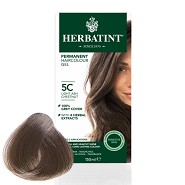 5C hårfarve Light Ash Chestnut - 150 ml - Herbatint 
