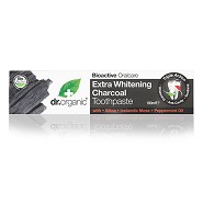 Tandpasta Extra Whitening Charcoal - 100 ml - Dr. Organic