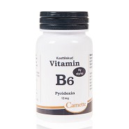 B6 vitamin pyridoxin 12mg - 90 tabletter - Camette