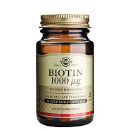 Biotin 1000ug - 50 kapsler - Solgar