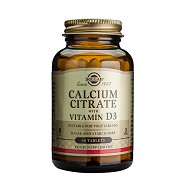 Calcium Citrate+D3 - 60 tabletter - Solgar