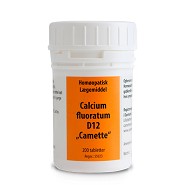 Calcium flour. D12 Cellesalt 1 - 200 tabletter - Camette