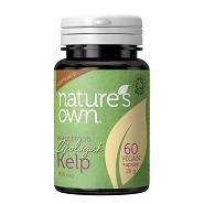 Kelp Økologisk - 60 kapsler - Natures Own