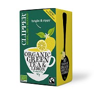 Grøn Te med Citron Økologisk - 20 br - Clipper
