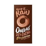 72% Kakao Økologisk - 70 gram - Ombar