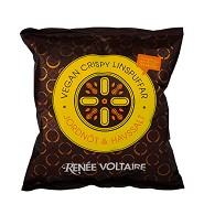 Vegan Crispy Lentil Puffs Økologisk Peanut & Havsalt - 60 gram - Renée Voltaire