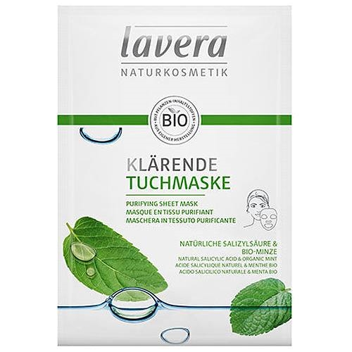 Sheet Mask Purifying m. mint - 1 stk - lavera