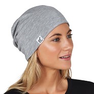 Soft Jersey Beanie lysgrå One-size - 1 styk