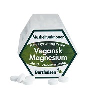 Magnesium vegansk - 240 tabletter - Berthelsen