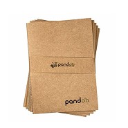 Notesbøger A5 i bambus, 5 stk. - 1 pakke - Pandoo