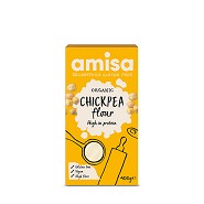 Kikærtemel fint glutenfri Økologisk - 400 gram - Amisa