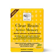 Clear Brain Active Memory Mega - 30 tabletter - New Nordic