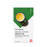 Japansk Sencha grøn te Økologisk - 20 breve - Clearspring
