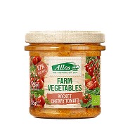 Smørepålæg Rucola and Cherry Tomat Økologisk Farm Vegetables - 135 gram - Allos
