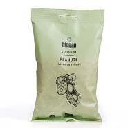 Peanuts ristede saltede Økologisk - 175 gram - Biogan