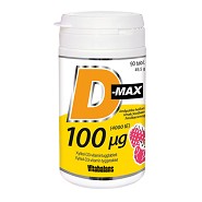 D-max 100 µg - 90 tabletter - Vitabalans