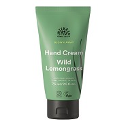 Håndcreme Wild Lemongrass - 75 ml - Urtekram Body Care