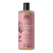 Shampoo Soft Wild Rose t. farvet hår - 500 ml - Urtekram