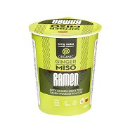 Ginger Miso Ramen instant cup Økologisk - 85 gram - King Soba