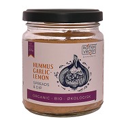 Smørepålæg Hummus Garlic Lemon Økologisk - 200 gram - Rømer Vegan