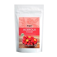 Acerola pulver Økologisk - 75 gram - Dragon Superfoods