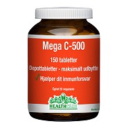 Mega C 500 mg Health Care - 150 tab - Tolico