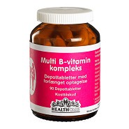 Multi B-Vitamin kompleks  - 90 tab - Health Care