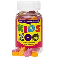 Kids Zoo Kalk + D gelé KANIN - 60 stk - Dansk Farmaceutisk Industri