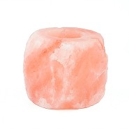 Himalaya salt fyrfadslysestage pink 500-900g - 1 styk