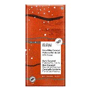 Vivani mørk karamel Mallorca salt Økologisk - 80 gram - Vivani